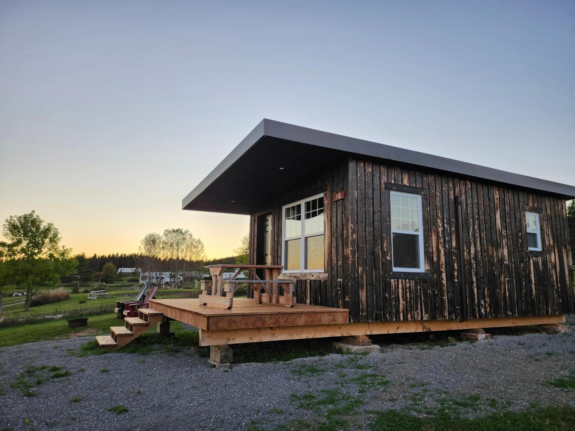 Chalets Nature Ocean Perce Exterior photo